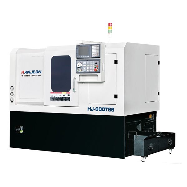 斜身式刀塔带尾座数控车床 HJ-600TS6